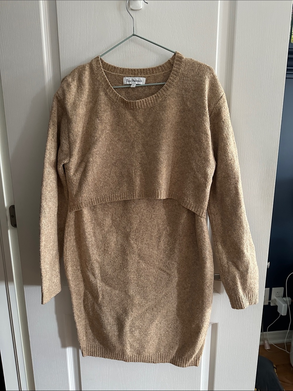 Maternity long sleeve dress